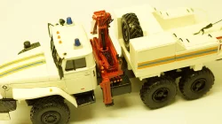 Урал 5557 эвакуатор МЧС 1984г., Skifavto 1:43