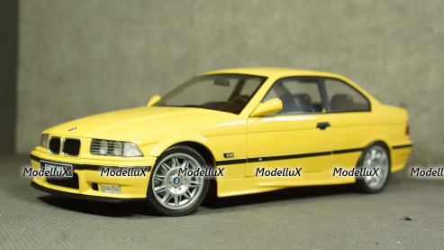 BMW M3 Coupe (E36) 1994 Dakar желтый, S1803902, Solido 1:18