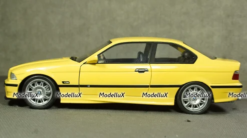 BMW M3 Coupe (E36) 1994 Dakar желтый, S1803902, Solido 1:18