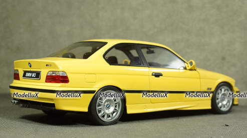 BMW M3 Coupe (E36) 1994 Dakar желтый, S1803902, Solido 1:18