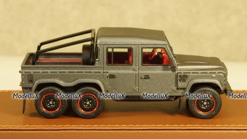 Land Rover Defender PICK-UP 6X6 FLYING HUNTSMAN 2016, PM001, PERFECT-MODELS 1:43