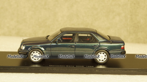 Mercedes 500E W124 1986 green metallic, S1020, Spark 1:43