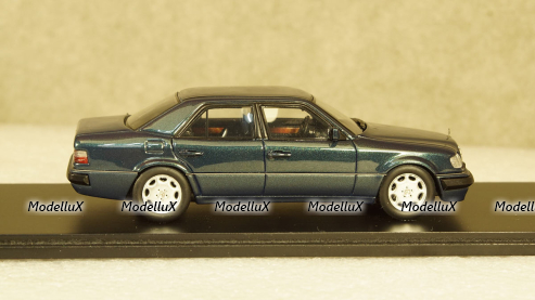Mercedes 500E W124 1986 green metallic, S1020, Spark 1:43