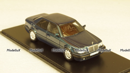 Mercedes 500E W124 1986 green metallic, S1020, Spark 1:43