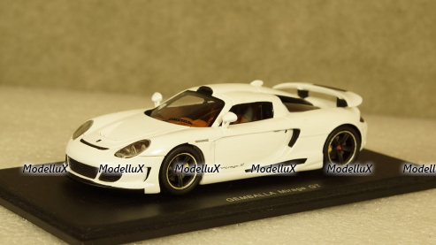 Porsche GEMBALLA MIRAGE GT 2007 white, S0722, Spark 1:43