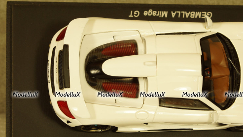 Porsche GEMBALLA MIRAGE GT 2007 white, S0722, Spark 1:43