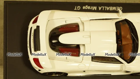 Porsche GEMBALLA MIRAGE GT 2007 white, S0722, Spark 1:43
