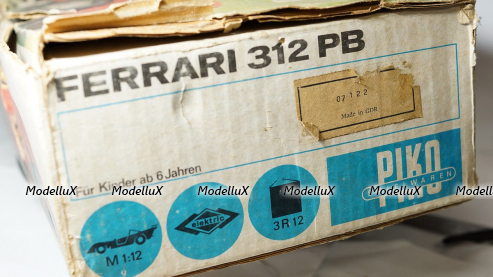 Ferrari 312PB,PIKO 1:12