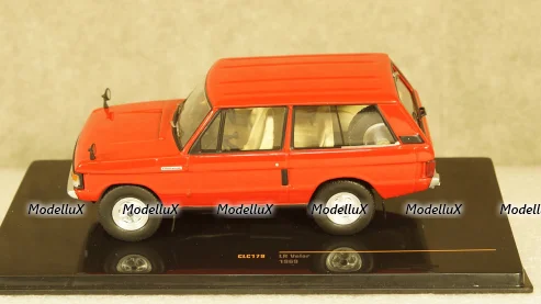 Range Rover Classic 1969, red RHD, CLC179,  IXO 1:43