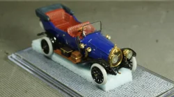 Руссо-Балт C 24-40 Торпедо 1913г. темно-синий, Студия Колесо 1:43