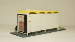 Автобусная остановка с рекламным лайтбоксом и освещением, Kirovograd Models 1:43
