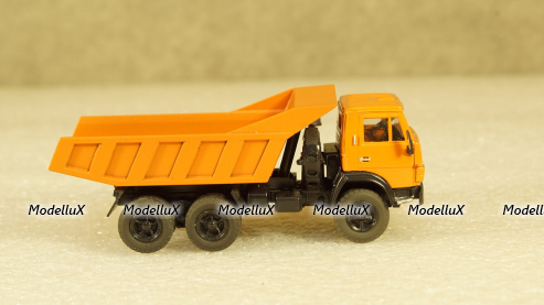 Камаз 5511 оранжевый, Бригадир 1:87