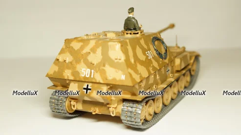 Sd.Kfz 184 Panzerjager Elefant, Собранная модель Italeri 1:35