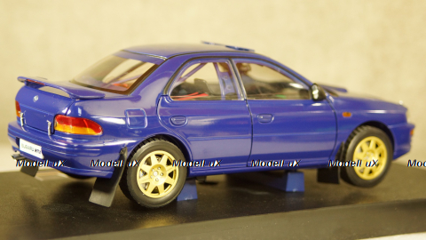Subaru Impreza STi Street Legal WRX, blue, 5512, SunStar 1:18