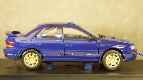 Subaru Impreza STi Street Legal WRX, blue, 5512, SunStar 1:18