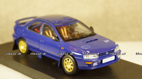 Subaru Impreza STi Street Legal WRX, blue, 5512, SunStar 1:18