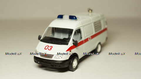 Газель 2705 скорая, Агат 1:43