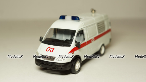Газель 2705 скорая, Агат 1:43