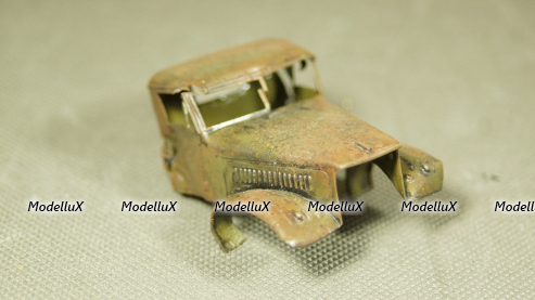 Кабина Краз, Modellux 1:43