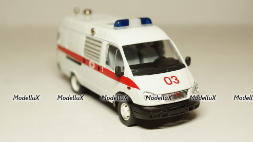 Газель 2705 скорая, Агат 1:43