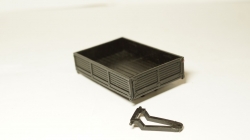 кузов и сцепное устройство для прицепа Зил 4331, 1:43