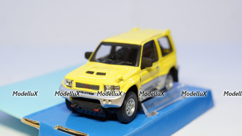Mitsubishi Pajero, yellow, Cararama 1:43