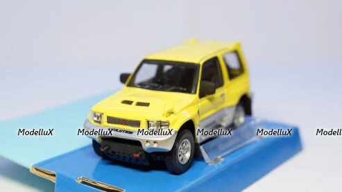 Mitsubishi Pajero, yellow, Cararama 1:43