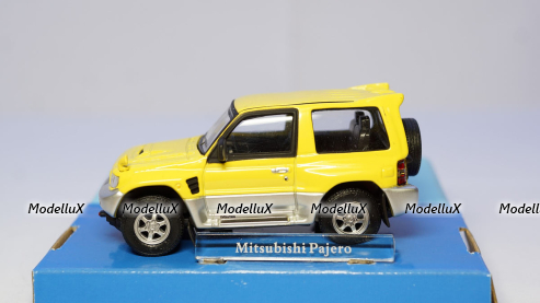 Mitsubishi Pajero, yellow, Cararama 1:43