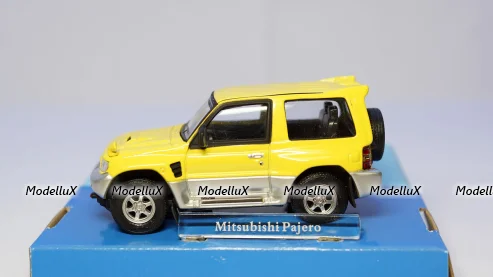 Mitsubishi Pajero, yellow, Cararama 1:43