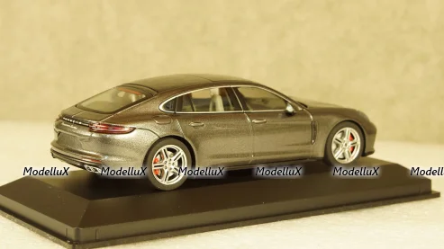Porsche Panamera Turbo (2. Gen.) Executive agate gray metallic, Herpa 1:43
