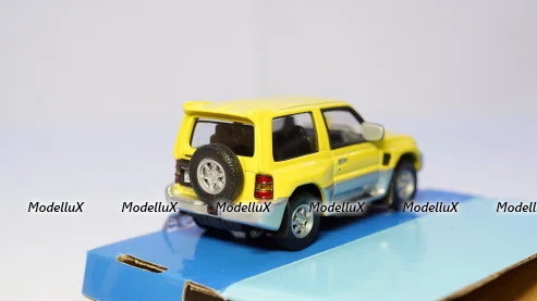 Mitsubishi Pajero, yellow, Cararama 1:43