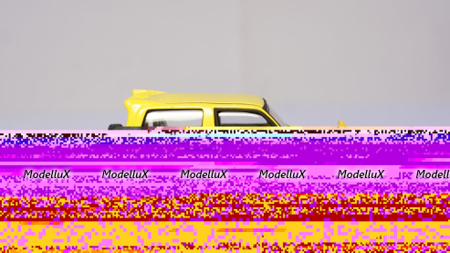 Mitsubishi Pajero, yellow, Cararama 1:43
