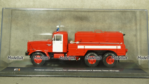 Краз 256Б ПНС-100 конструкции А.Дьякова. Томск. 70-е годы, TruckTyr 1:43