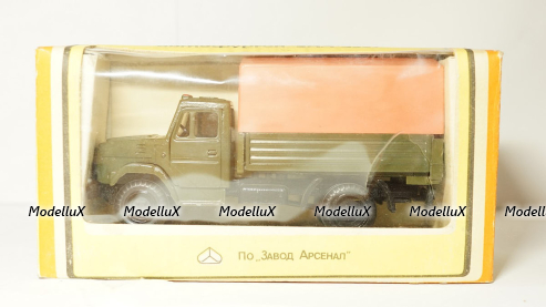Зил 4331, ЯНВ 1987, с тентом, 1:43