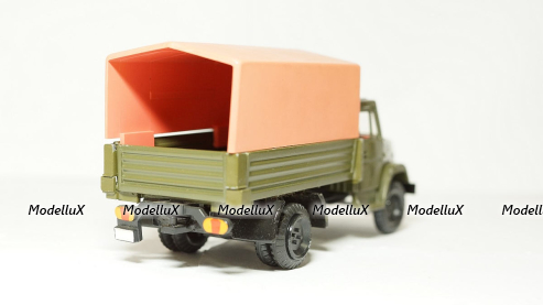 Зил 4331, ЯНВ 1987, с тентом, 1:43