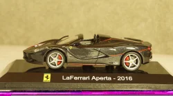 Ferrari LaFerrari Aperta year 2016 black, Altaya 1:43