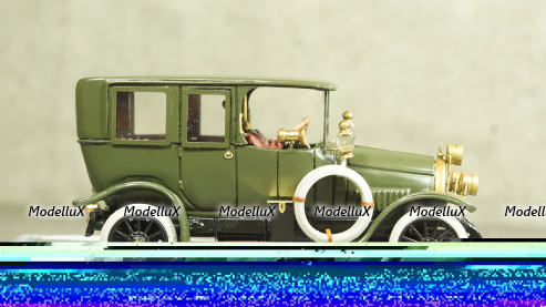 Руссо-Балт C 24-40 из штаба генерала А.А. Брусилова хаки, Студия Колесо 1:43
