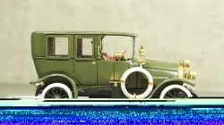 Руссо-Балт C 24-40 из штаба генерала А.А. Брусилова хаки, Студия Колесо 1:43
