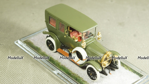 Руссо-Балт C 24-40 из штаба генерала А.А. Брусилова хаки, Студия Колесо 1:43