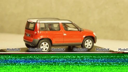 Skoda Yeti Concept car, Abrex 1:43