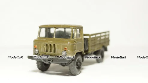 Газ 66 бортовой , Русская миниатюра 1:43