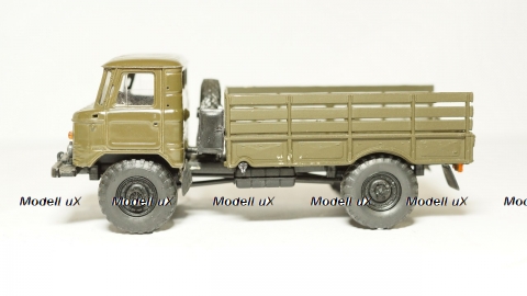Газ 66 бортовой , Русская миниатюра 1:43