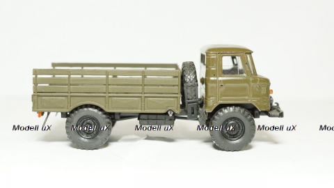 Газ 66 бортовой , Русская миниатюра 1:43