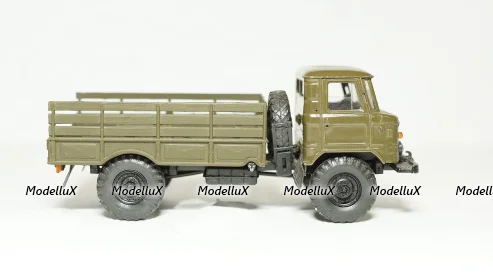 Газ 66 бортовой , Русская миниатюра 1:43