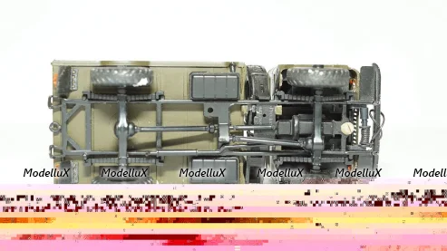 Газ 66 бортовой , Русская миниатюра 1:43