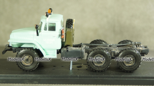 Урал 375д, тягач, OrisModel 1:43