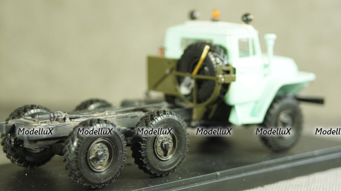 Урал 375д, тягач, OrisModel 1:43
