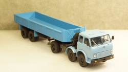 МАЗ 520 с полуприцепом МАЗ-5205 1972, H859, НАП 1:43 Уценка!