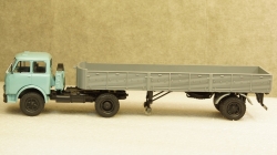 МАЗ 504 с полуприцепом МАЗ-9380б 1986, Н861, НАП 1:43 Уценка!