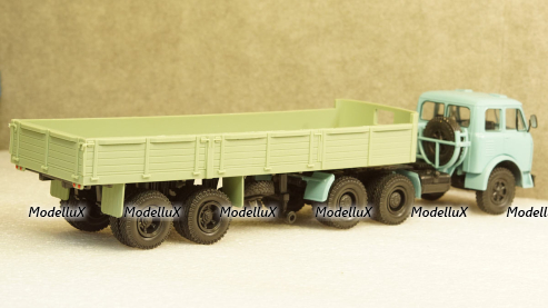 МАЗ 515 с полуприцепом МАЗ-5205 1965, H860, НАП 1:43